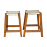 Lot de 2 tabourets