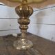 Bronze table lamp in Louis XV style