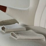 Pair of vintage Svend Skipper “Model 91” lounge chairs, Denmark, 1960s