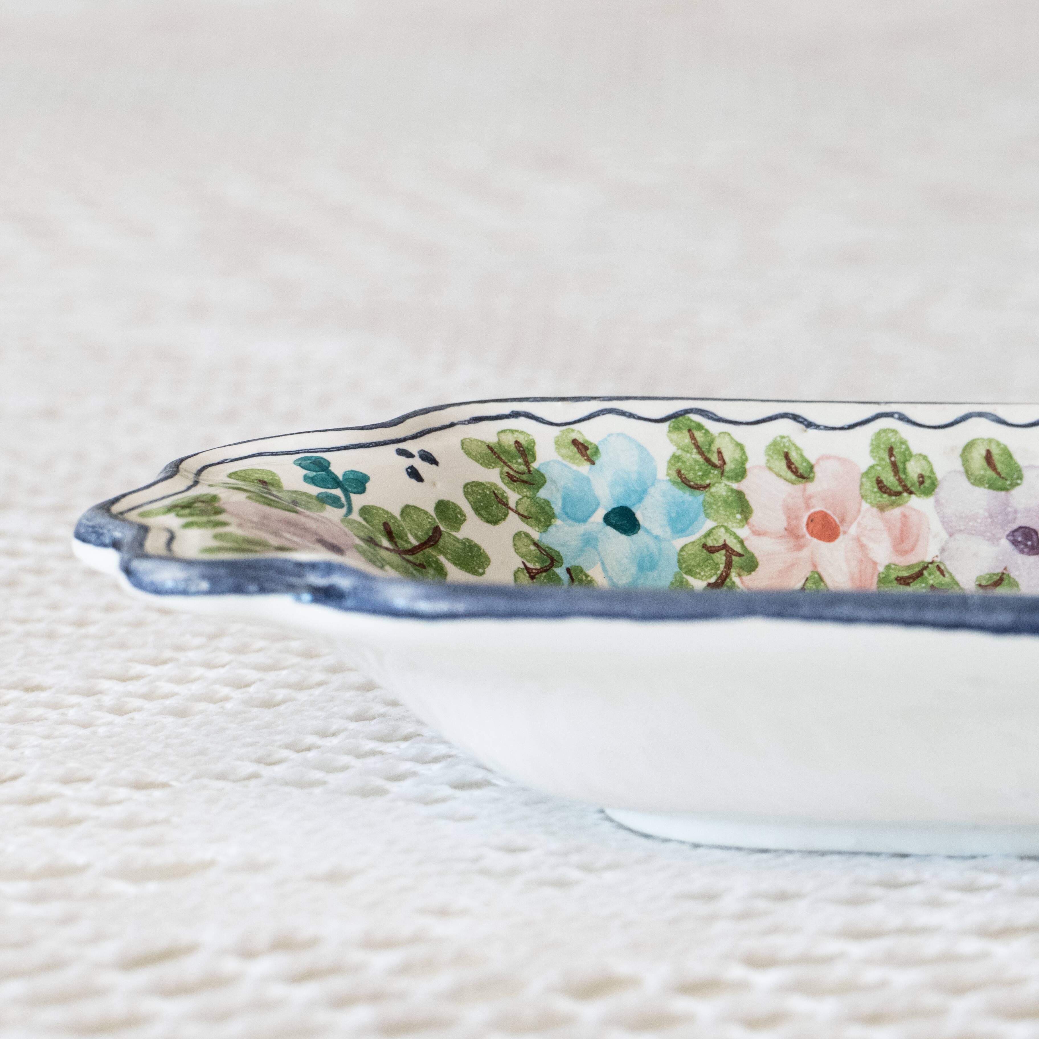 Handmade Azulejo soap dish from Seville