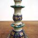 Moroccan handicraft ceramic candle holder, pot and vase set