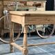 Old 19th century oak farm table