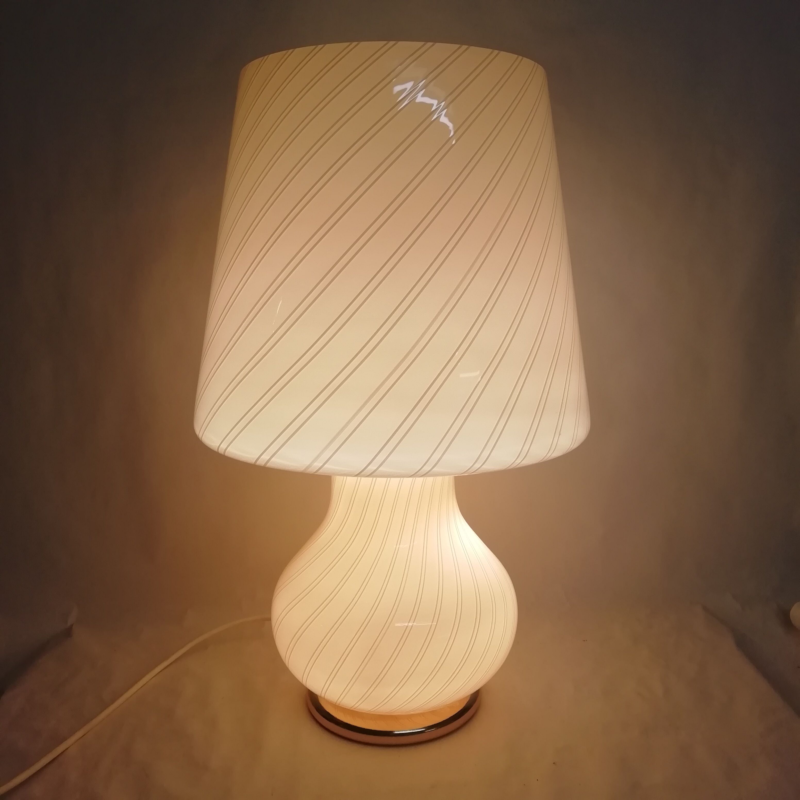 Murano glass table lamp
