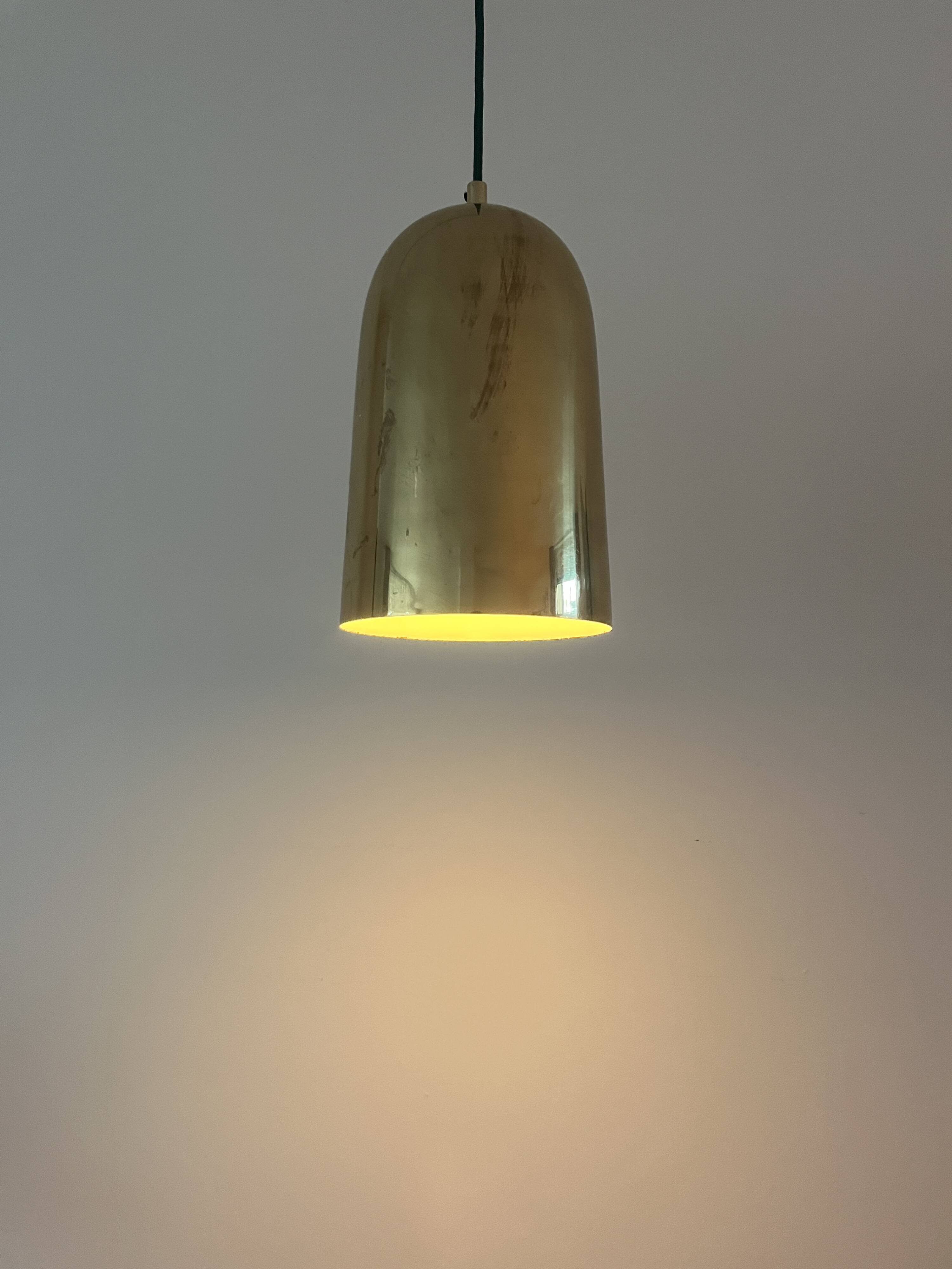 Vintage Danish Brass pendants - set of 2