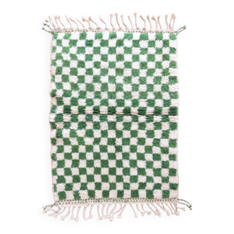 Tapis à Damier Marocain - 156 x 107 cm