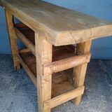 120cm workbench solid wood antique furniture