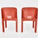 Model 4867 chairs by Joe Colombo for Kartell, 1970S, set of 2