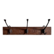 Carved Art Nouveau Coat Rack in Carved Oak