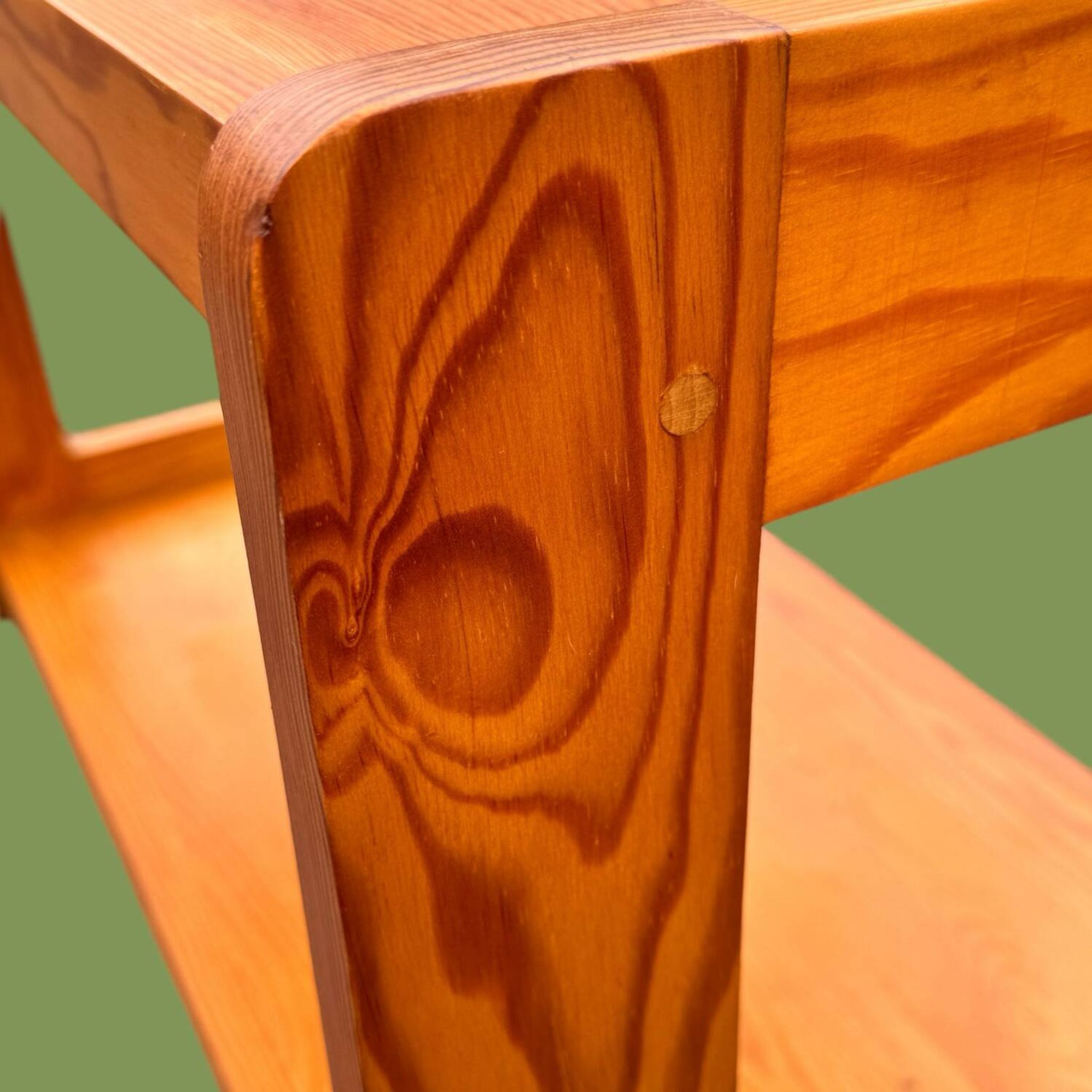 Vintage double top coffee table, circa 1970