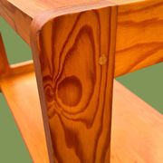 Vintage double top coffee table, circa 1970
