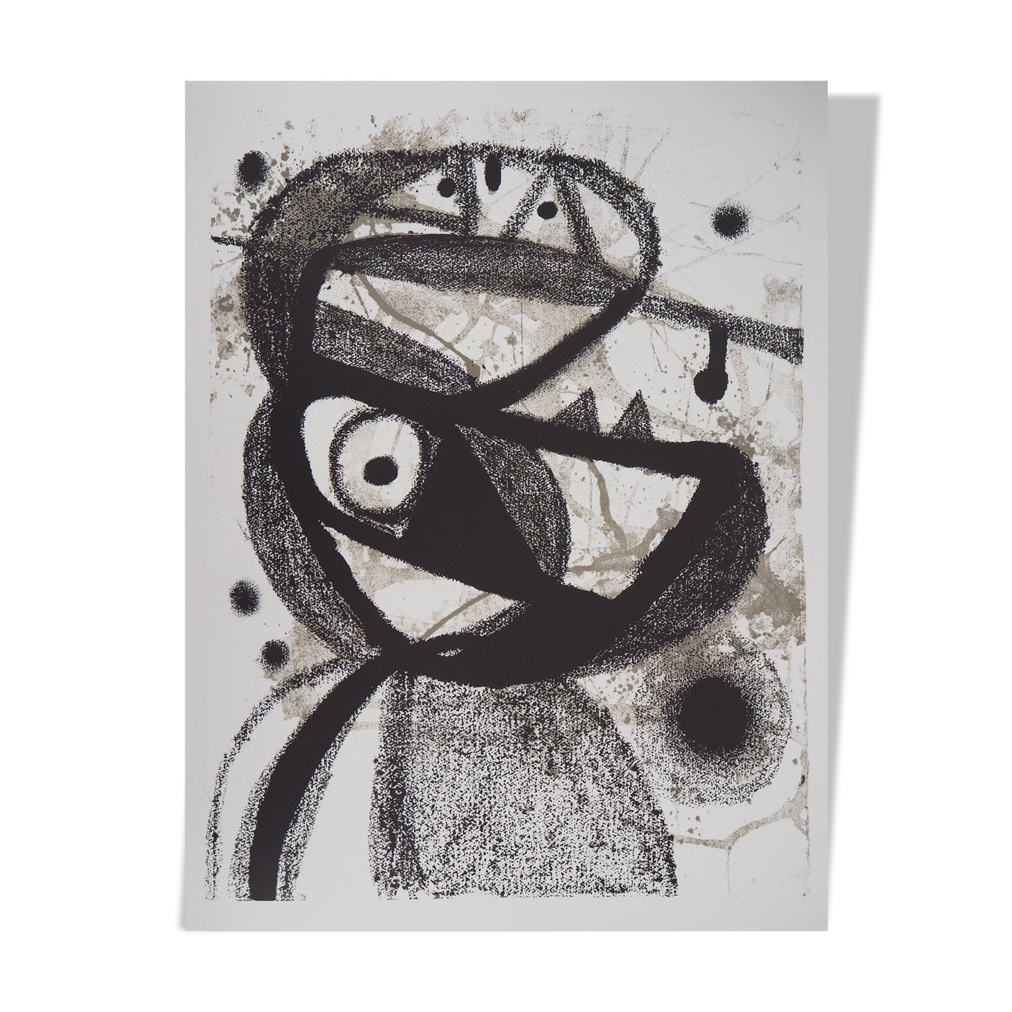 Joan MIRO: Surrealist bird - Lithograph