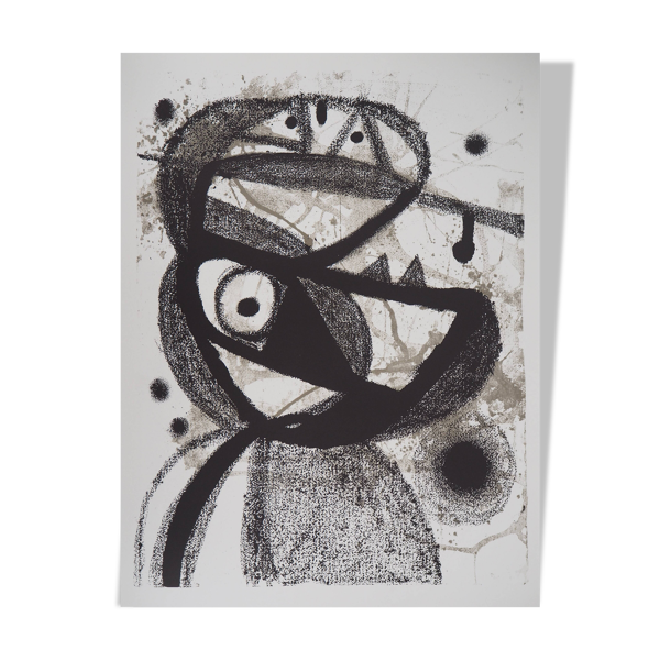 Joan MIRO : Oiseau surréaliste - Lithographie — Beyit