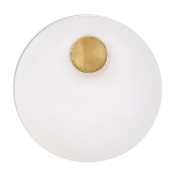 Opaline wall lamp, 1970s