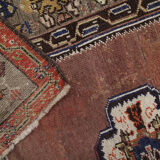 Handwoven vintage turkish wool rug- 128x187cm