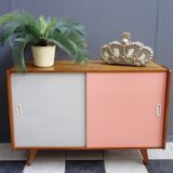 Jiri Jiroutek sideboard  in pink 1960s