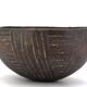Empty tumbler pocket in ceramic by Brigitte Marionneau