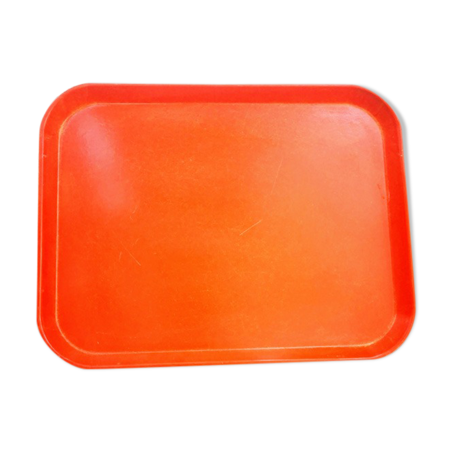 Orange fiberglass top