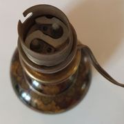 Pied de lampe en email cloisonné