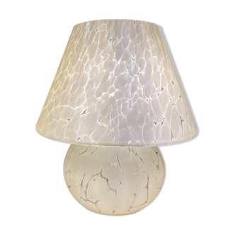 Murano glass mushroom bedside lamp, Italy
