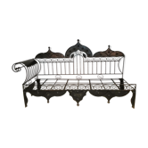 Oriental bench in wrought iron