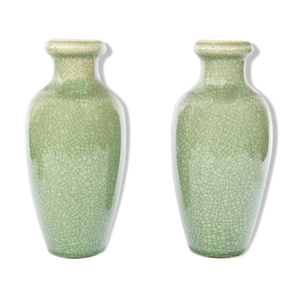 Pair of ceramic vases