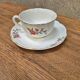 Cup and saucer Conde porcelain