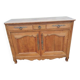 Very Louis XV solid cherry wood.