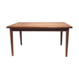 Scandinavian dining table with extension