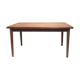 Scandinavian dining table with extension