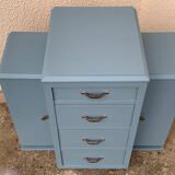 Asymmetrical Art Deco chest of drawers 1939