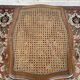 Tabouret bas ou repose pied de style Louis XV en cannage