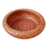 corbeille en bambou tressé
