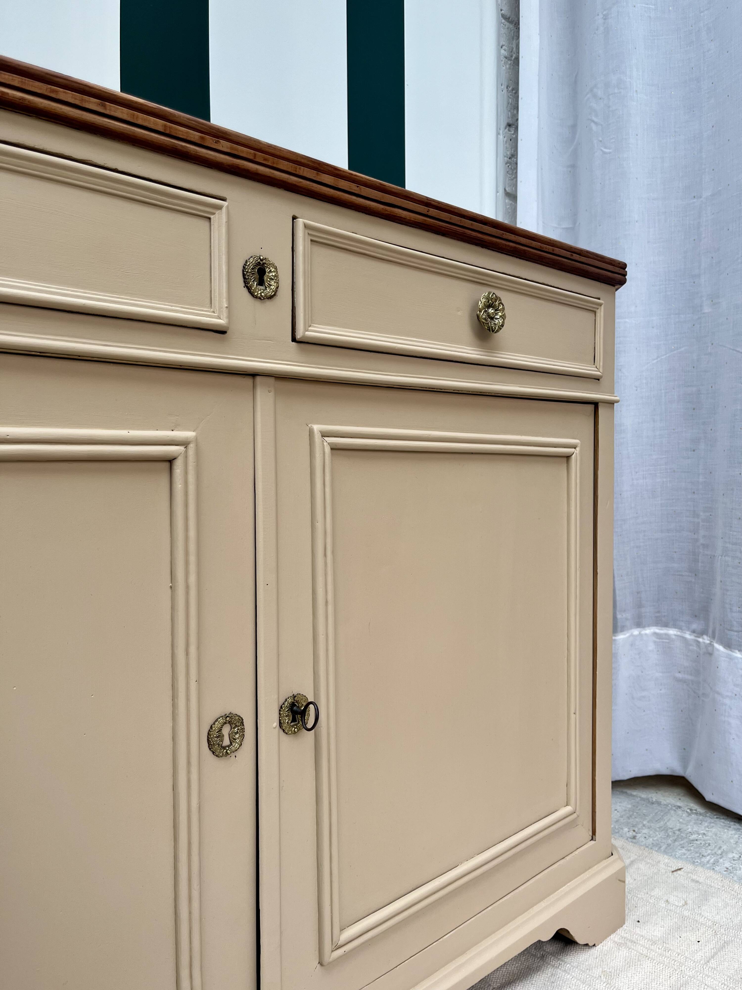 Restored antique sideboard