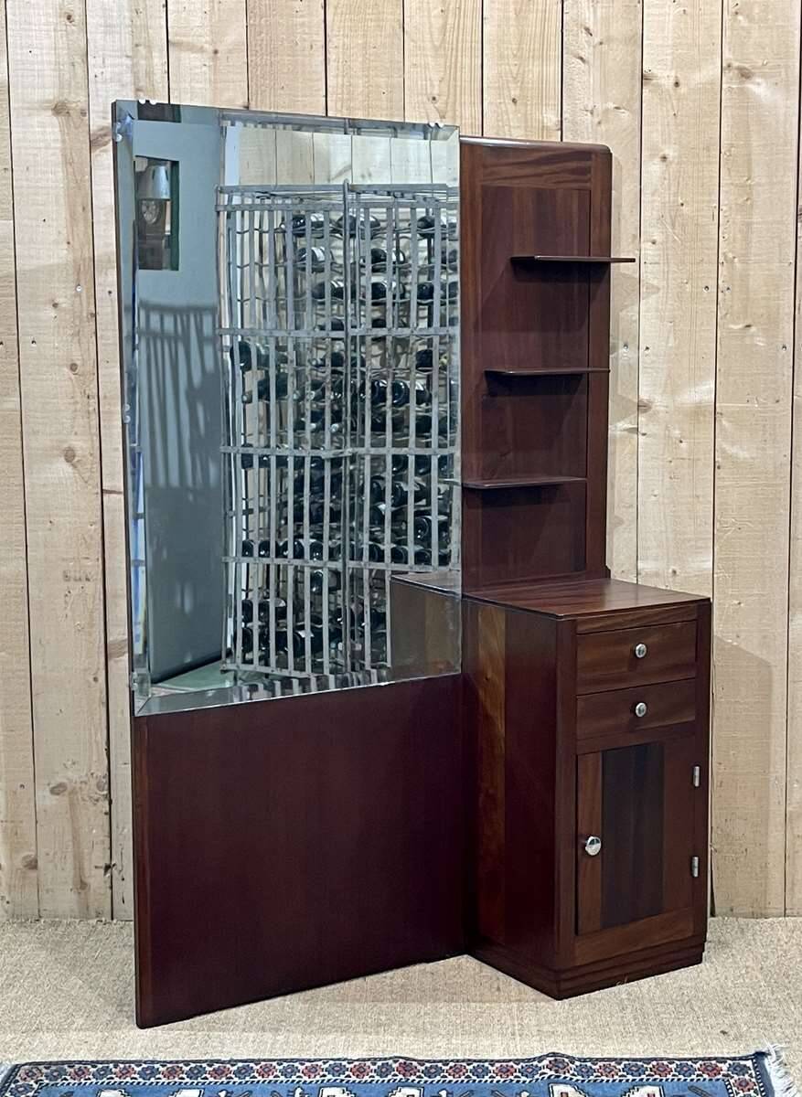 1930s Art Deco mahogany dressing table