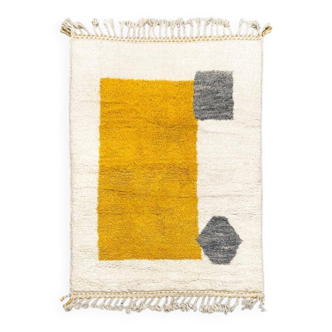 Tapis azilal en laine traditionnel fait main