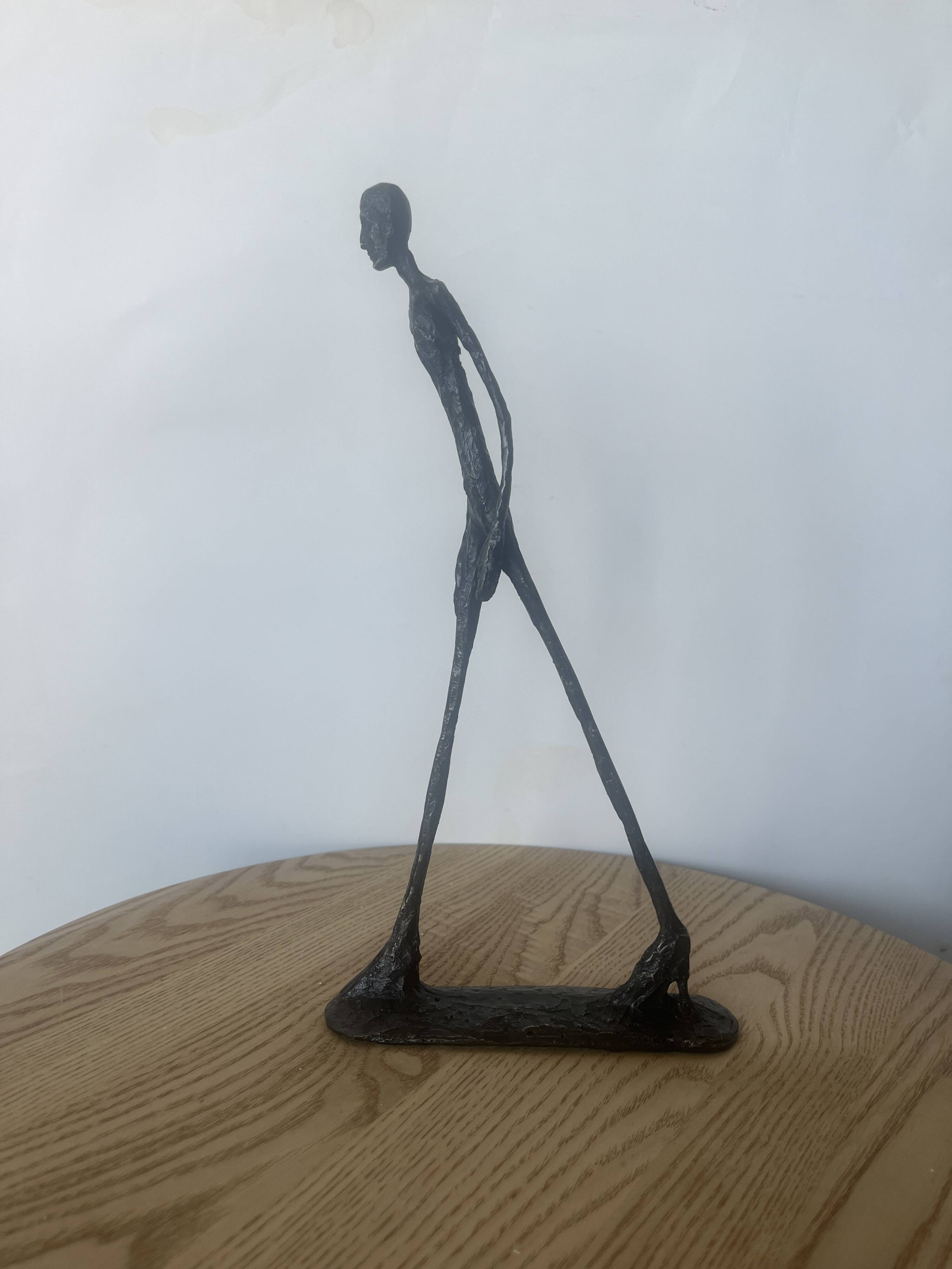 Man Walking - after Giacometti sculpture