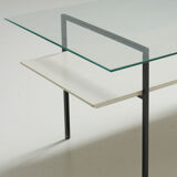 Minimalist Low Table by Coen De Vries for Tetex, Netherlands - 1950's