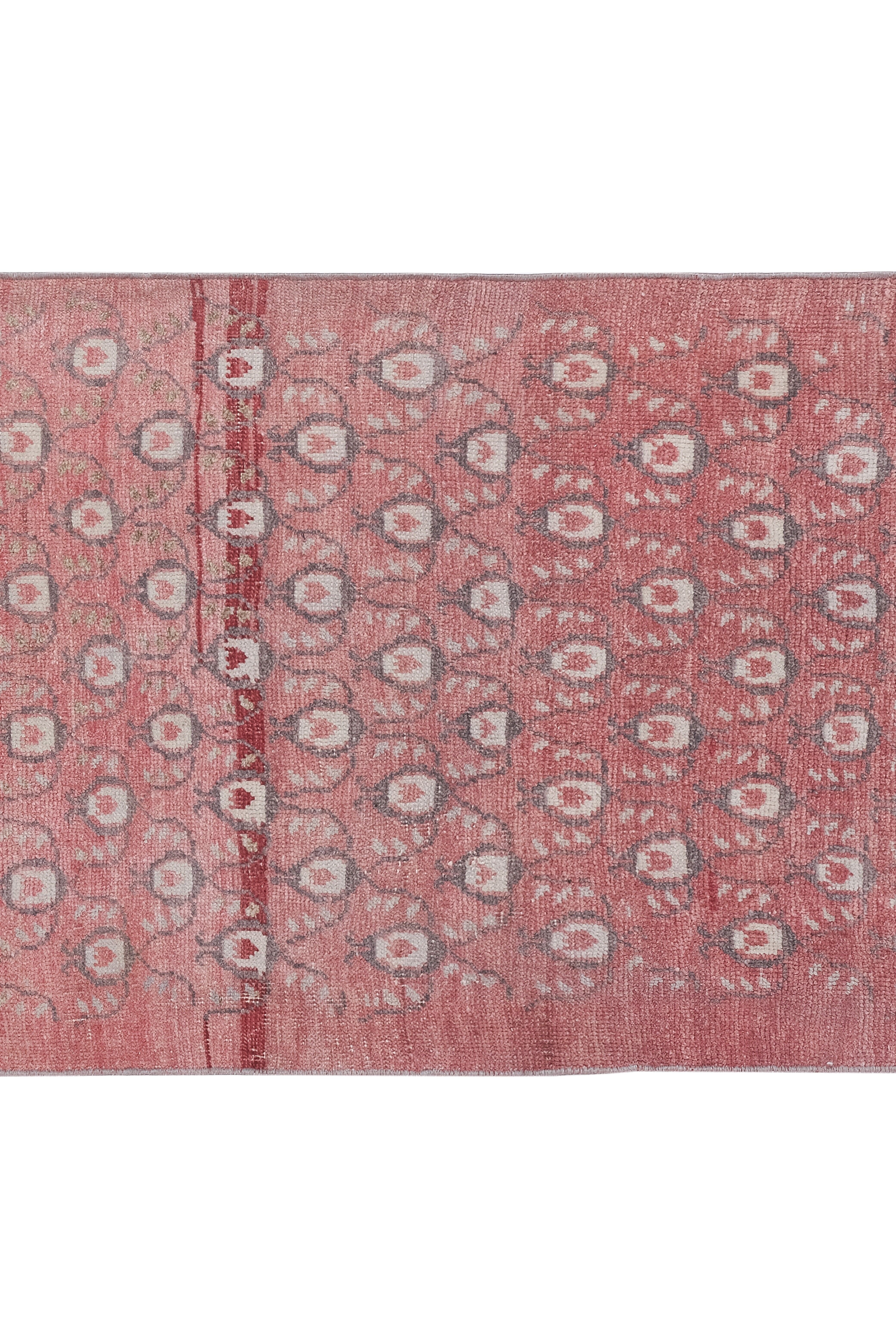 Vintage Turkish rug from Oushak, hand-woven 90x158 cm