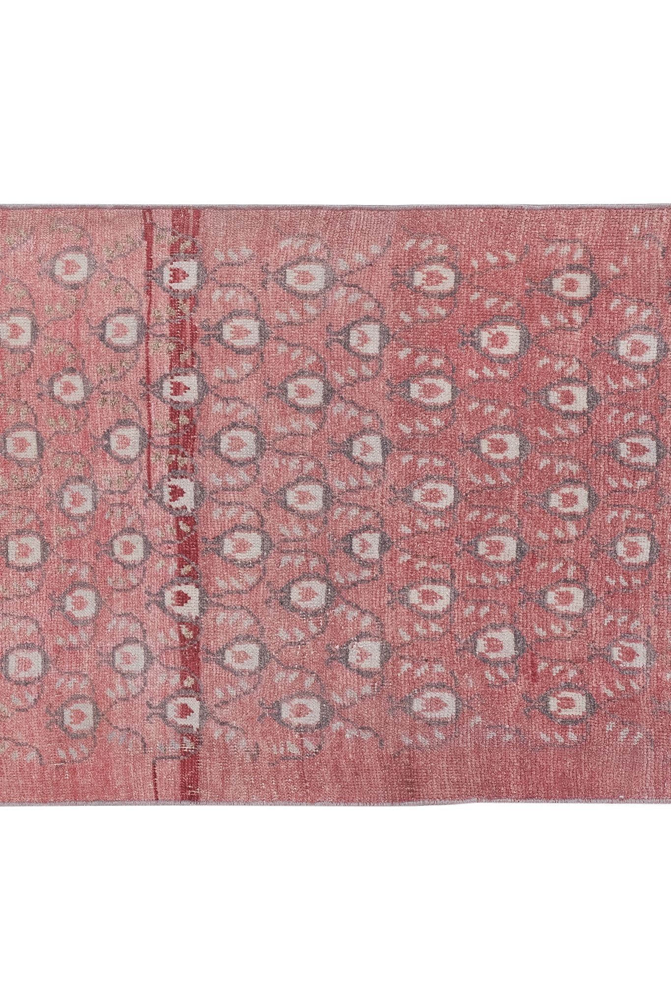 Vintage Turkish rug from Oushak, hand-woven 90x158 cm