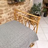Rattan bed