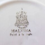 4 serving plates from the Gien Malvina model 2008167