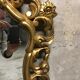 Rococo gold mirror 65x100cm
