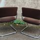 Pair of Strafor cantilever armchairs