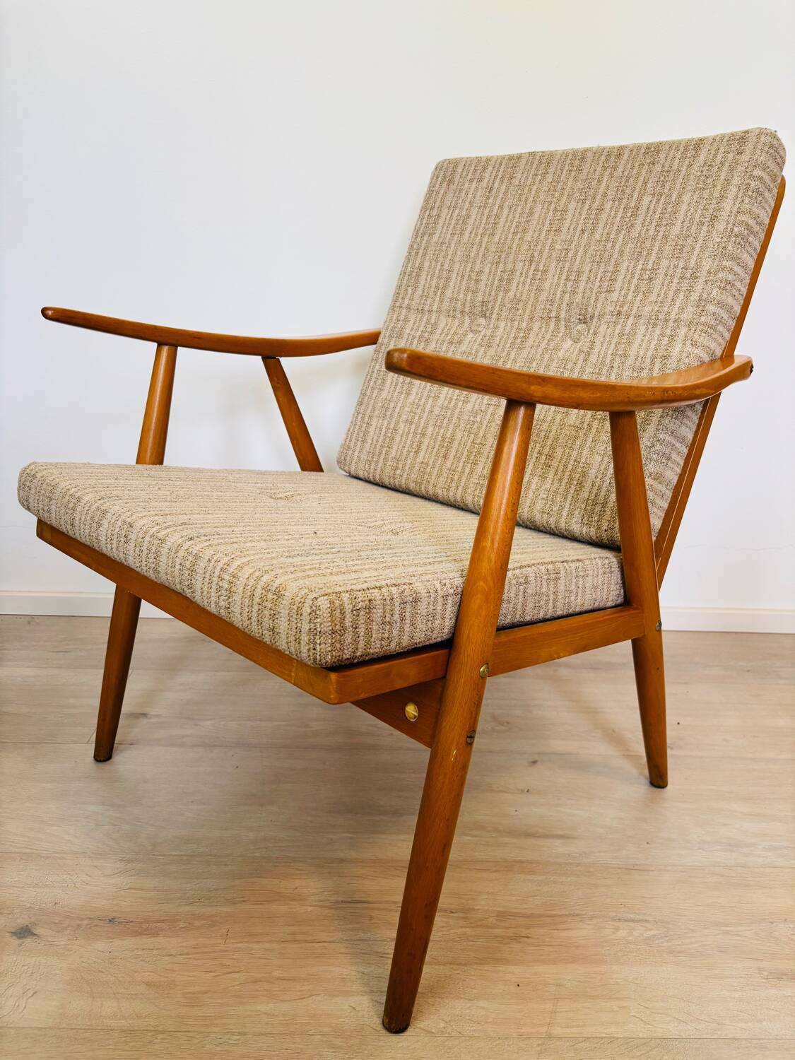 Vintage Lounge Armchair by Ton from Czechoslovakia 1979’s