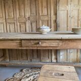 Ancienne grande table de ferme