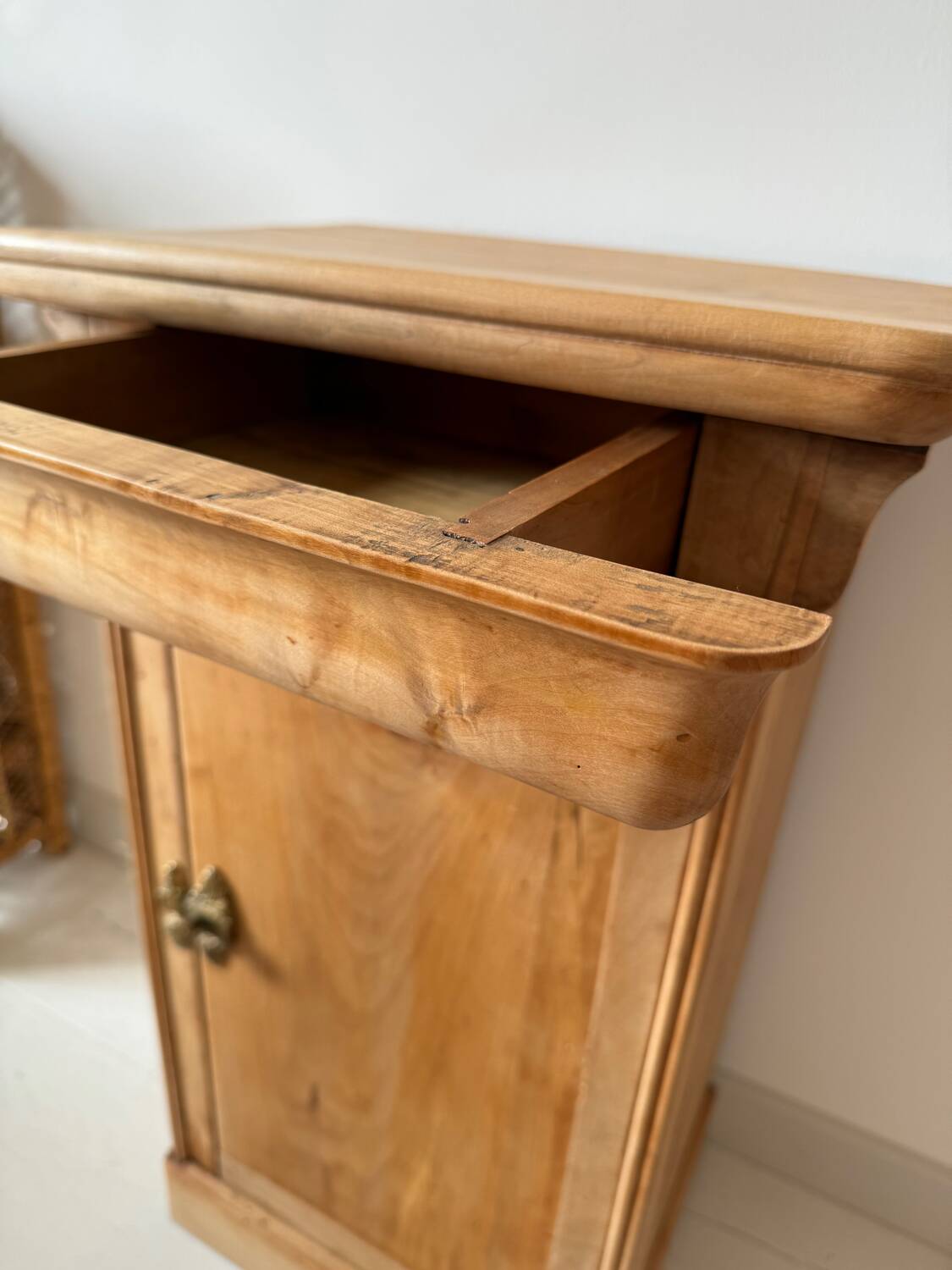 Old small jam cupboard or period bedside cabinet