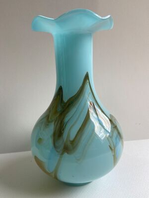 paire de vases bleus