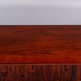 Low Danish Rosewood Sideboard by E. Brouer for Brouer Møbelfabrik, 1960s