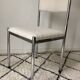 Vintage chairs from the 70s restored with a French terry fabric