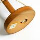 1970s Swedish pine bent veneer table lamp by GB Solbackens Svarveri